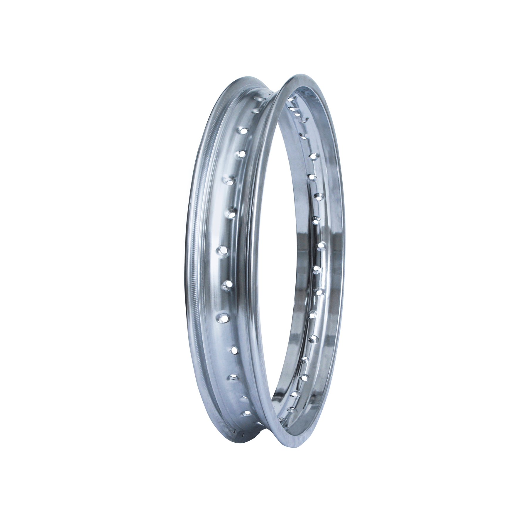 Aro de roda cromado 19x1,85 dianteiro p/ moto honda nxr 125/150/160 bros ks/es/esd